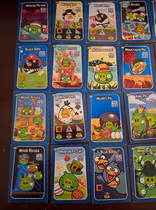 Other - ANGRY BIRDS TRADE 32 CARDS. VINTAGE